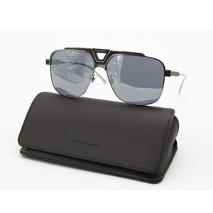 NEW DOLCE GABBANA SUNGLASSES DG2256 BLACK EYEWEAR